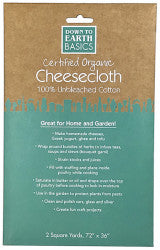 Cheesecloth Unbleached 2 yd DTE