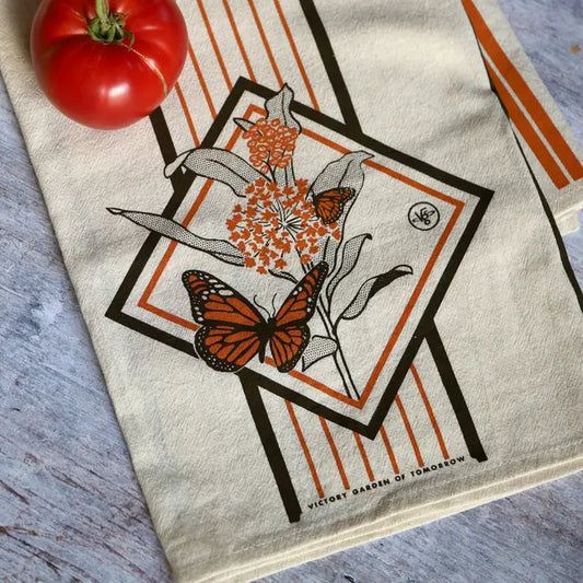 Towel Monarch & Milkweed VGOT Flour Sack