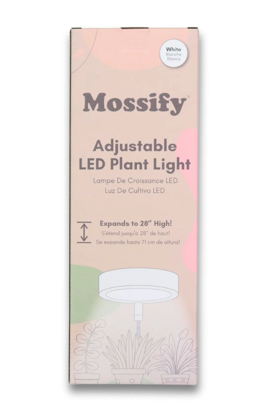 Grow Light Adjustable LED White Mossify Auto Timer
