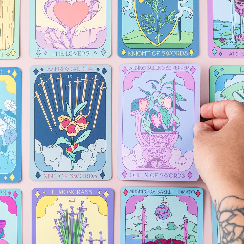 Botanical Tarot Cards