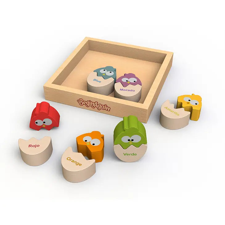 Puzzle Color 'N Eggs Wood