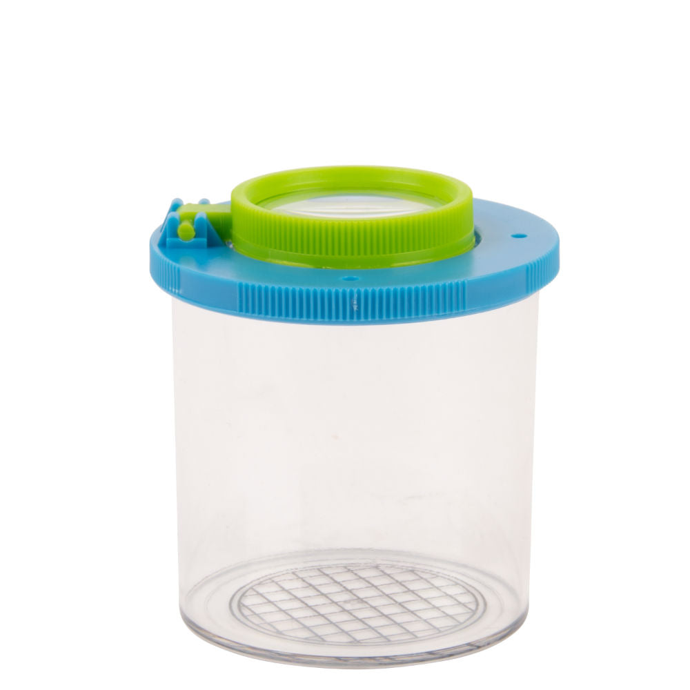Insect Box Jar Blue/Green Plastic