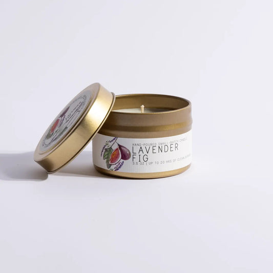 Candle Lavender Fig 3.5 oz Just Bee