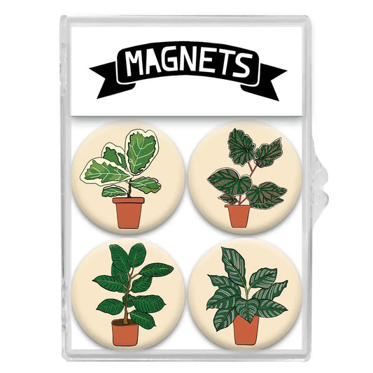 Magnets Houseplant Set of 4