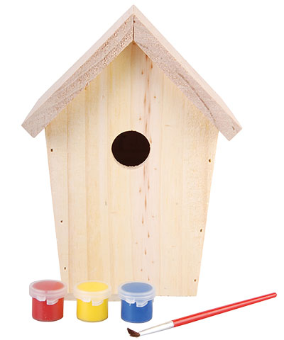 Birdhouse Paint-Your-Own