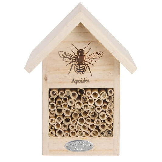 Bee House Bee Print Natural Pine