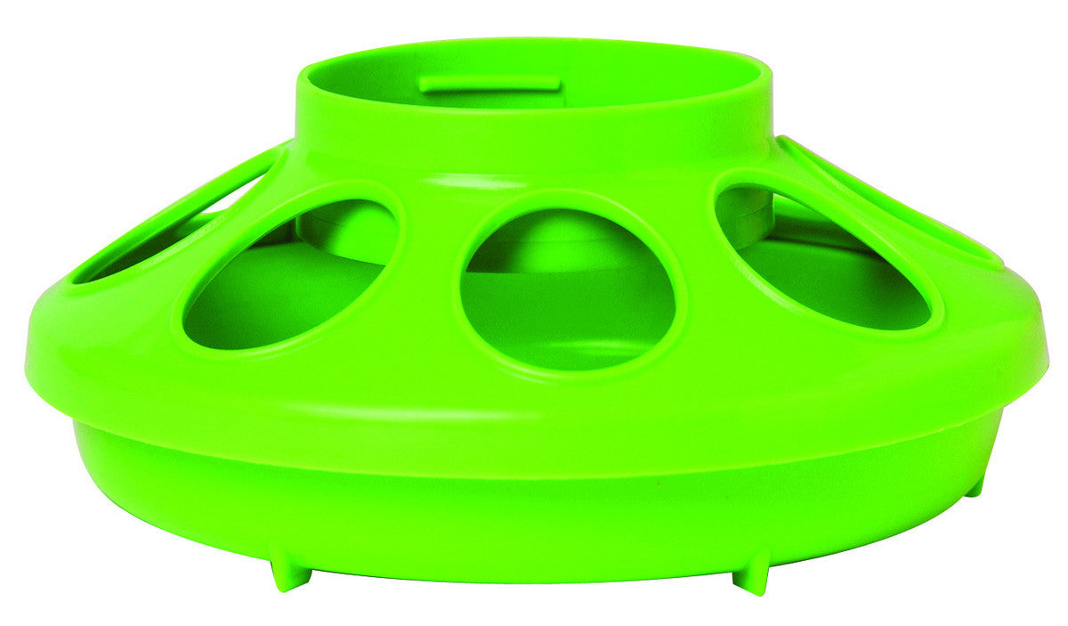 Feeder Base Green Plastic Qt