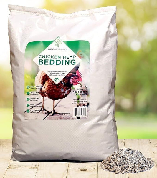 Bedding Hemp Chicken Pelletized 20 lbs