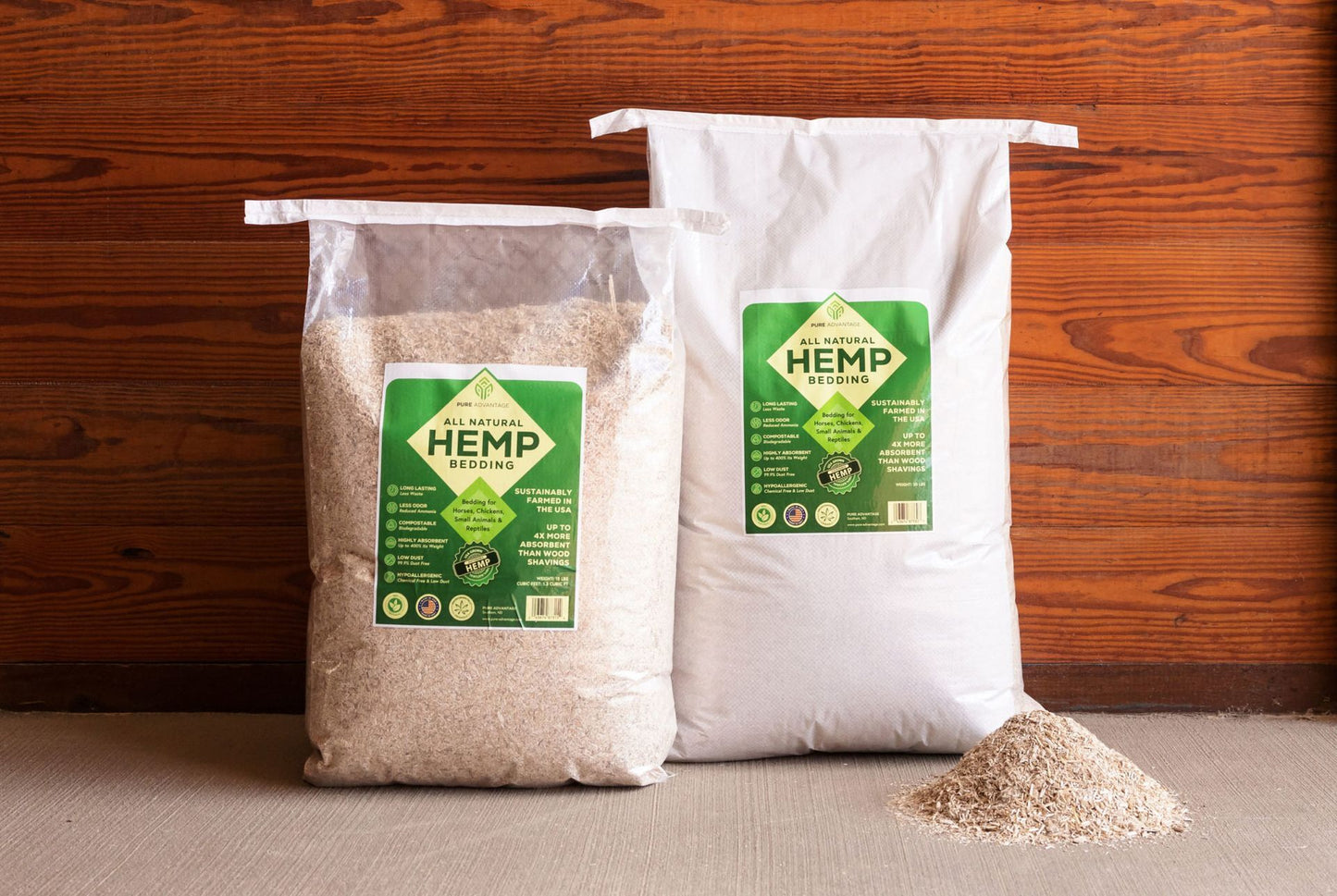 Bedding Hemp Shavings 15 lb